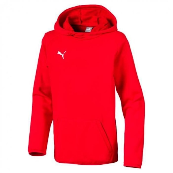 Puma Liga casuals junior huvtröja röd vit 10 år