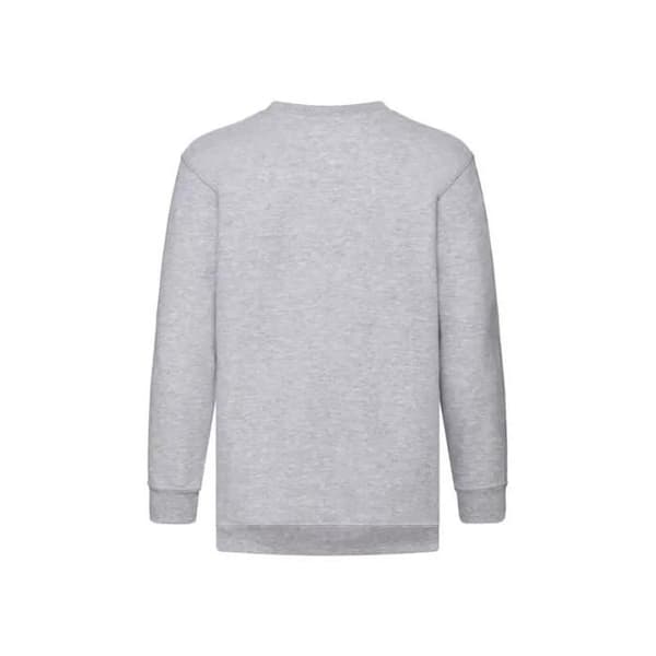 Barntröja Fruit of the Loom Classic - grå grå 7-8 år gammal