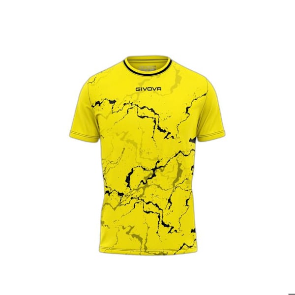 Maillot Givova Grafit gul/svart M