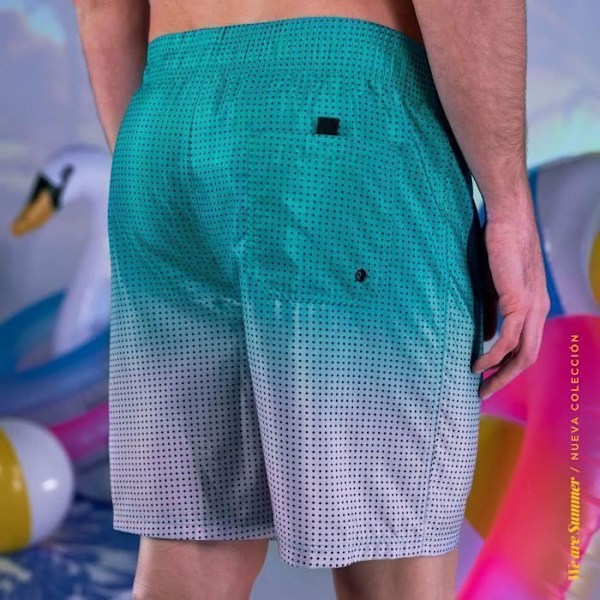 Joma badshorts - azurblå - XL - Simning - Vattentät och andas Azure blå M