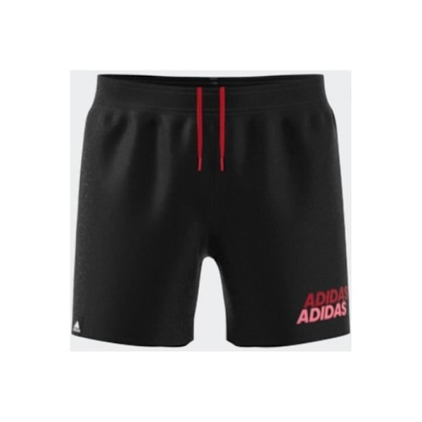 ADIDAS YB LIN SHORTS RAGAZZO HD7372 (9-10A - NERO) Nero 13-14 år gammal