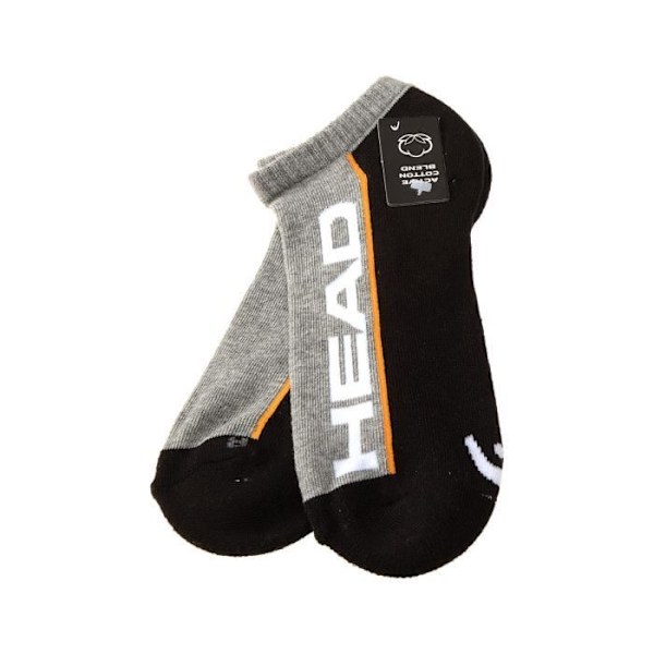 Head - Invisible Performance Sneaker Socks - Unisex 35/38 Svart