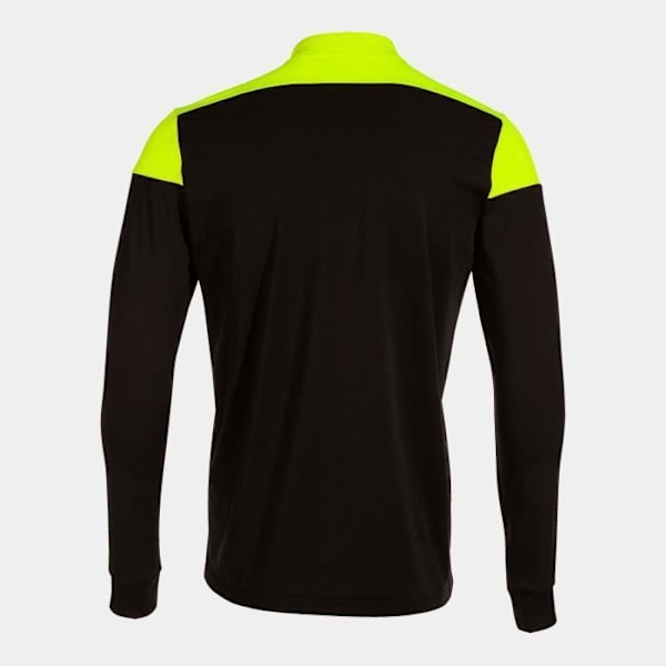 Joma Elite X Sweatshirt - Herr - Löpning - Svart - Långa ärmar - Andas Negro/amarillo fluor M