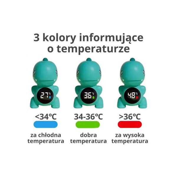 Vattentermometer WOOPIE BABY blå