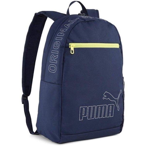 PUMA Mörkblå ryggsäck för kvinnor och män - Phase Backpack II Puma Navy 296854 mörkblå