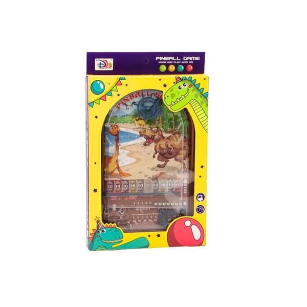 Brun dinosaur flipperstöd