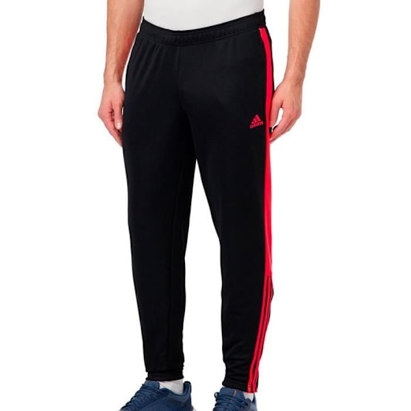 Adidas Tiro Joggingbyxor för män - Svart/Orange - Standardsnitt - Återvunnen polyester Svart jag