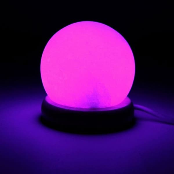 Mini lampa Himalaya salt LED