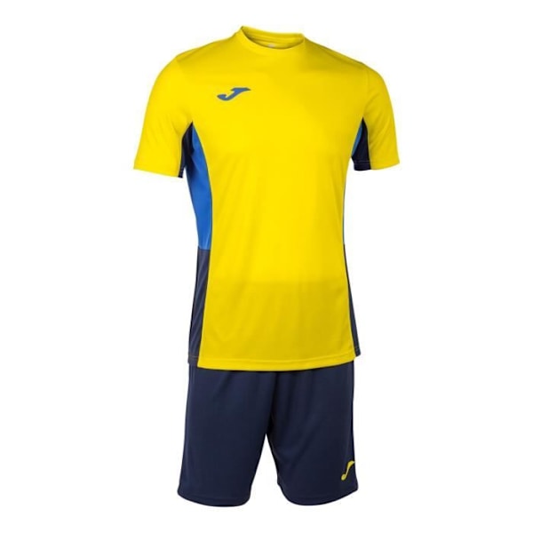 Joma Danubio II tröja och shorts set - gul/marinblå/kunglig blå - M Gul/Navy/Royal XXL