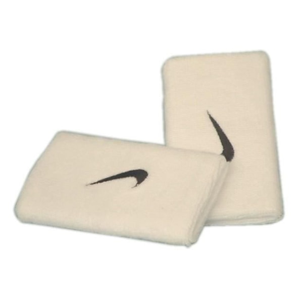 Nike Two swoosh vit lång frottémanschett - Tennis - Multisport