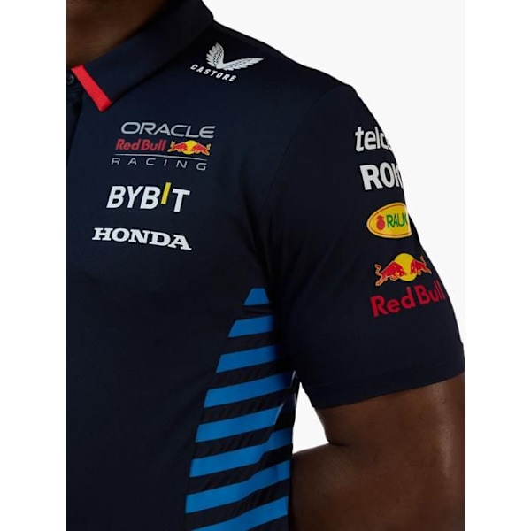 Red Bull Racing F1 Team Formula Polo Shirt Officiell Formula 1 Blue Men Blå M