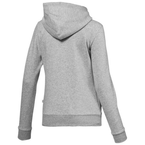 damkläder sweatshirts puma ess logotyp huva. egenskaper: huvudmaterial 1: 66% bomull 34% polyester, fleece, 280,00 g / Grå XL