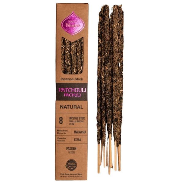 Premium Patchouli Rökelse 8 pinnar | Sagrada Madre