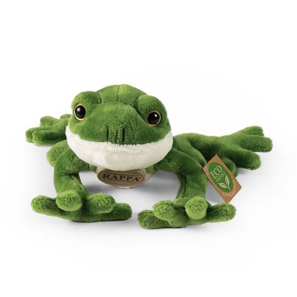 Rappa - Realistisk Grön Groda 15 cm Ekologisk