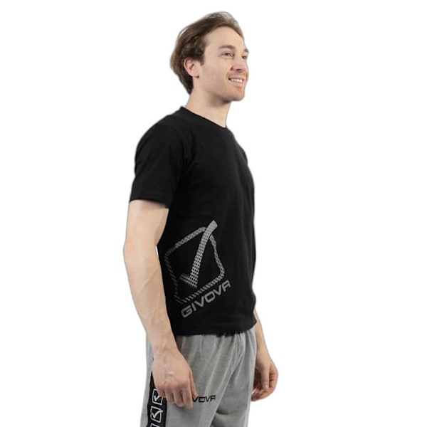 Givova reflekterande T-shirt svart jag