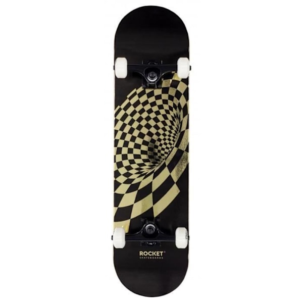 Komplett skateboard - RACKET - Vortexfolie - 8.00' - Svart - Blandat