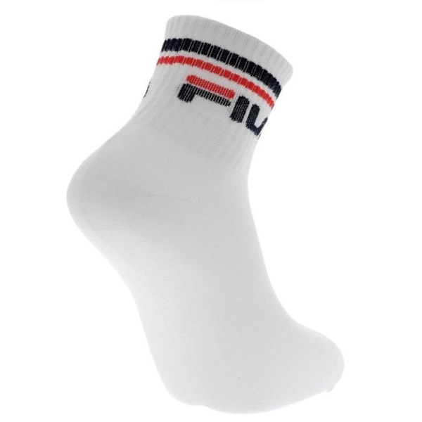 Löparstrumpor herr - FILA - Paket med 3 - Sport - Andas Vit 35/38