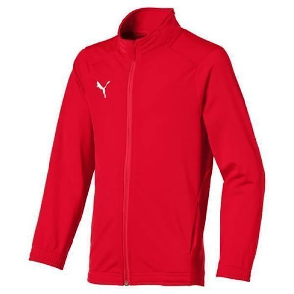 Puma Liga poly juniorjacka röd vit 6 år