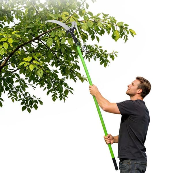 Teleskopisk sekatör och stångsåg - LEAN - 125 till 240 cm - Sågblad cirka 29 cm