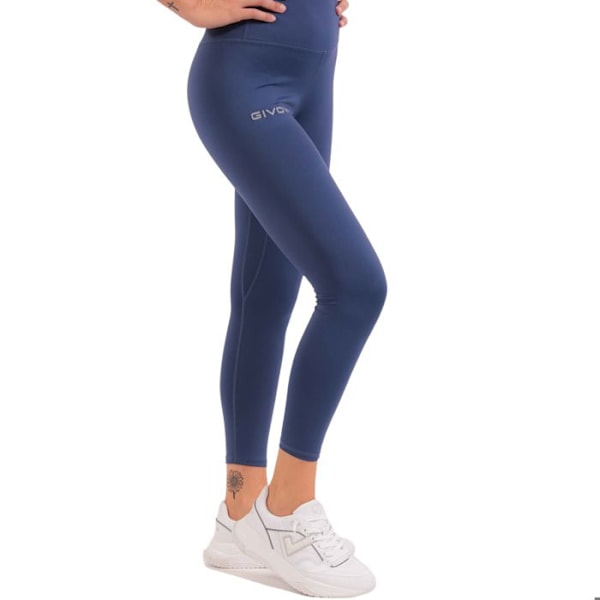Givova Basic leggings för kvinnor blå jag