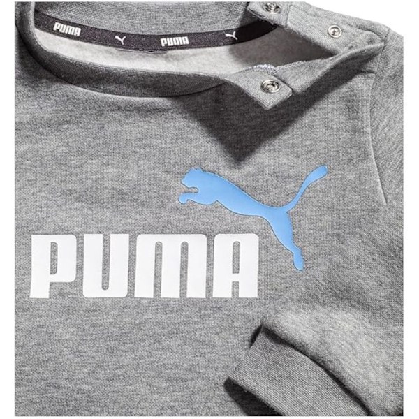 Grå Sweatshirt Set Kille Puma Heather Grå 2-3 år