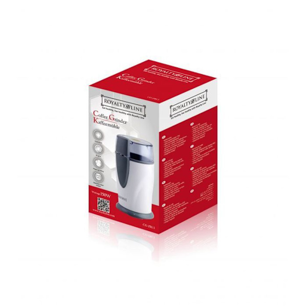 Kaffekvarn - Royalty Line - RLCG150.1 - Rostfritt stål - Plast ABS - 65g kapacitet