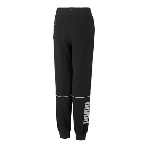 Joggingtjej - PUMA - Power Colorblock - Svart - Hög midja - Avslappnad Svart 5-6 år gammal