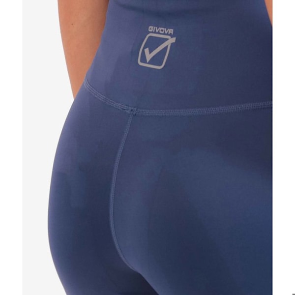 Givova Basic leggings för kvinnor blå XL
