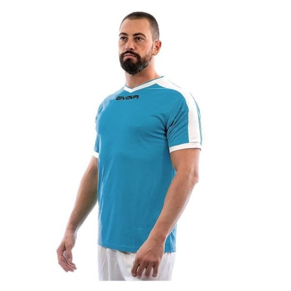 GIVOVA Revolution Interlock Blå herr t-shirt - Vuxen - GIVOVA varumärke Blå XL