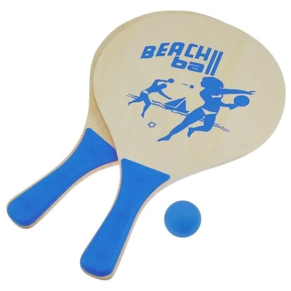 Set med Beach Tennis Blå Blå - Onesize