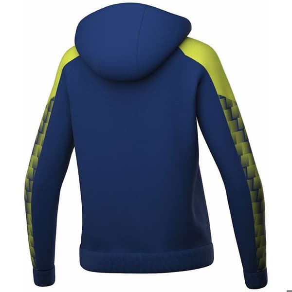 Sweatjacka med huva dam Erima Evo Star ny marin/lime 34