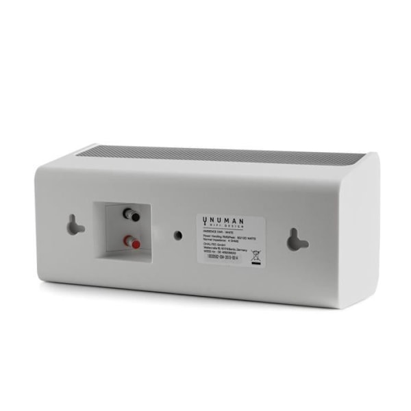 Centralhögtalare - NUMAN - Ambience - 60W RMS - 6m kabel ingår - Aluminiumstativ Vit