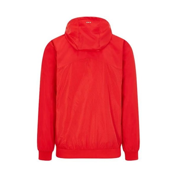 Hooded jacka med dragkedja Ferrari Scuderia Team Motorsport F1 Officiell Formel 1 Röd S