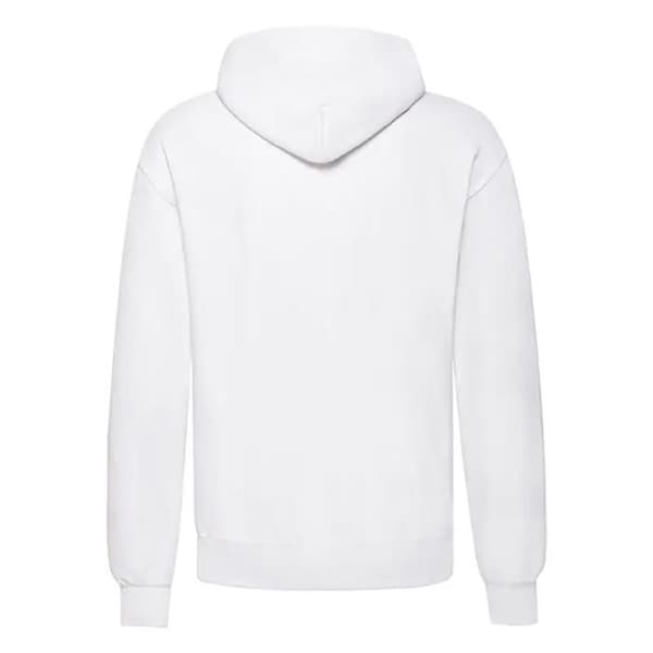 Fruit of the Loom Classic hoodie - vit Vit S