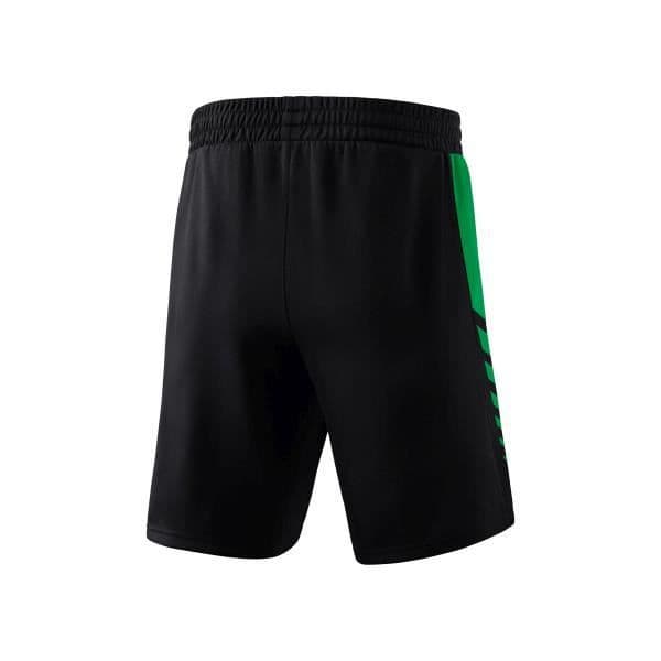 Erima Worker Six Wings Shorts - svart/smaragd - M