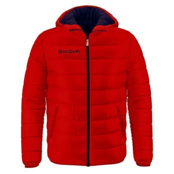 Dunjacka Givova Olanda - röd/marinblå - S Röd/marinblå XL