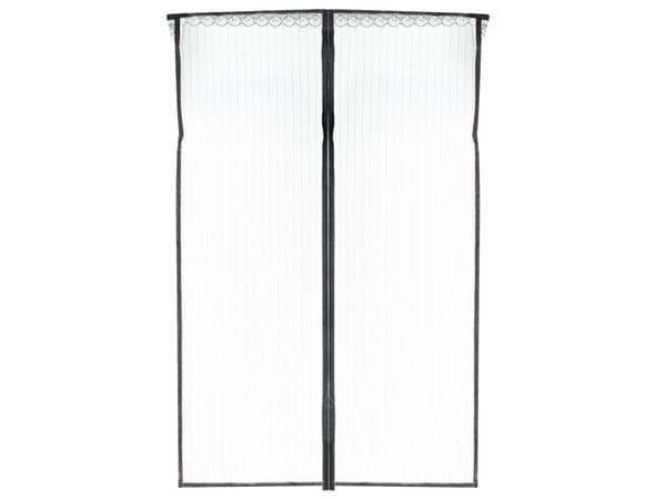 Magnetisk myggnät för dörr 85x210cm SVART