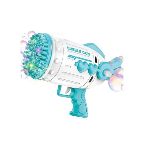 WOOPIE Såpbubblepistol 91 Hål Blå