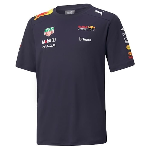 Team Racing Formula Team Red Bull Officiell F1 T-shirt för barn Blå 3-4 år gammal