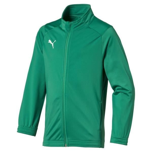 Puma Liga poly juniorjacka Grön/vit 16 år gammal