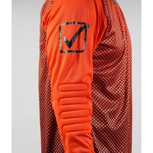 Givova Manchester långärmad tröja och shorts målvaktsset - orange/svart - XL orange/svart XXL