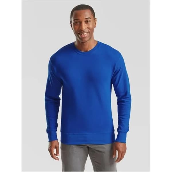 Sweatshirt Fruit of the Loom - blå blå S