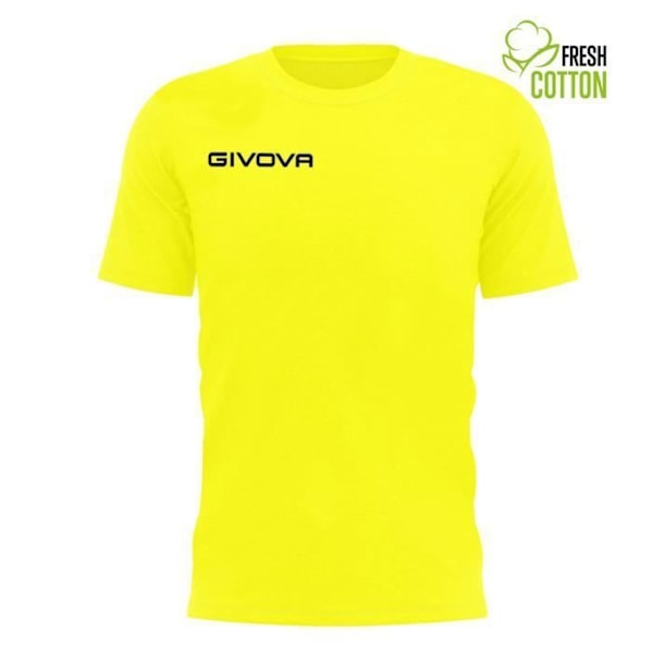 Givova T-shirt i färsk bomull - amarillo - L Amarillo M