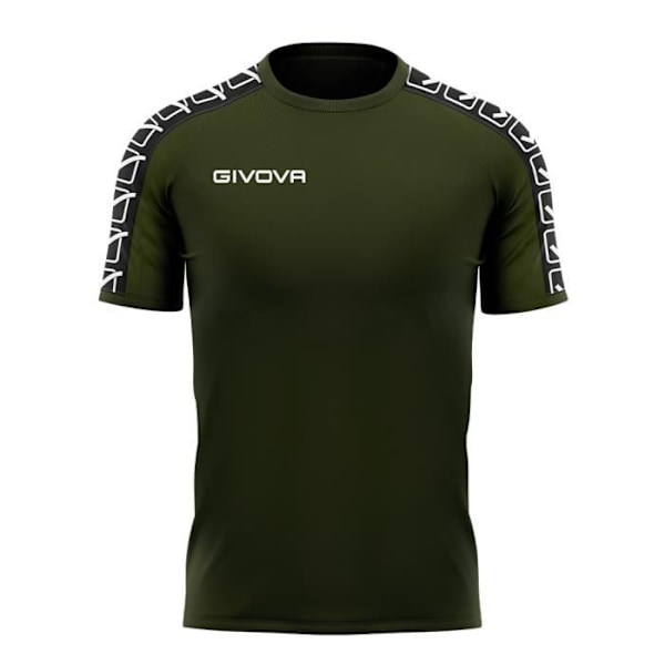 Givova t-shirt i bomullsband - militärgrön - 4XL militärgrönt XXXL