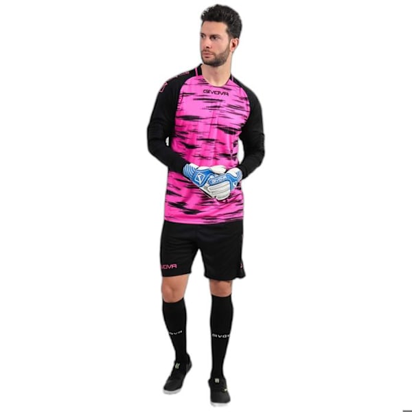 Givova Difesa Målvaktsset fuxia/nero XL