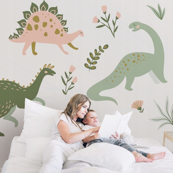 Dinosaurer wallstickers til børn 50x100cm