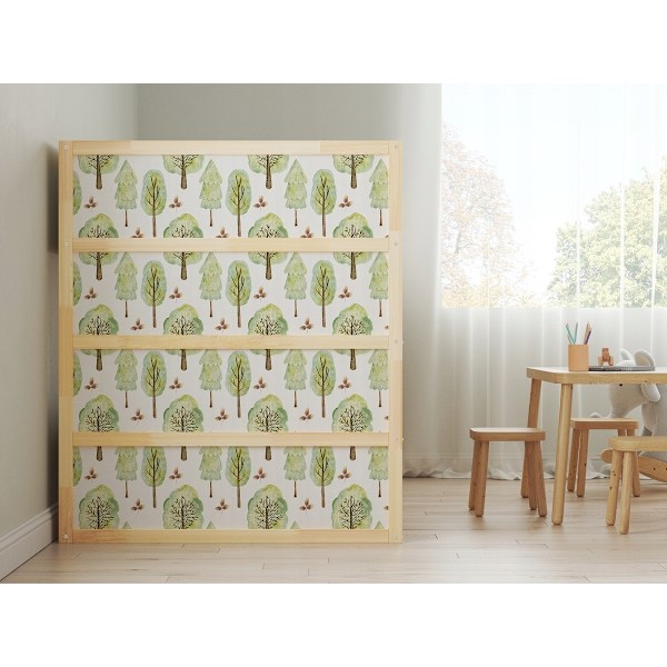 IKEA Kura tarrat lapsille Pastellipuut