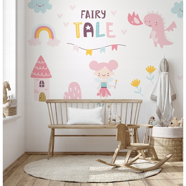 Wallstickers til børn, Eventyrland, 125x250cm