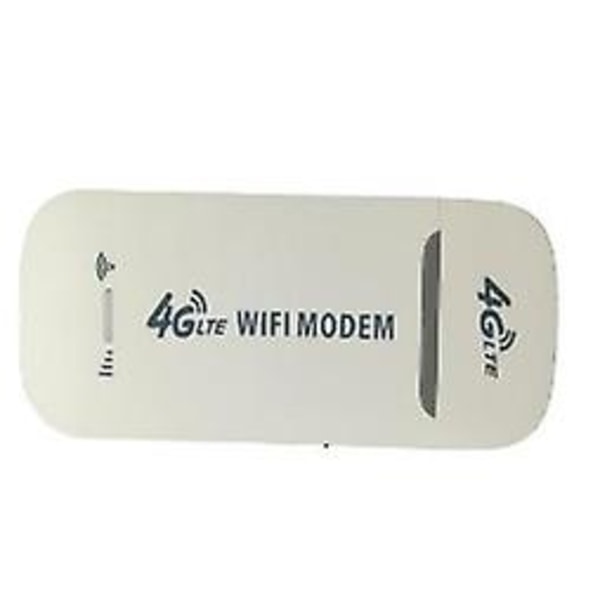 4g bärbar router USB mobilt bredband White