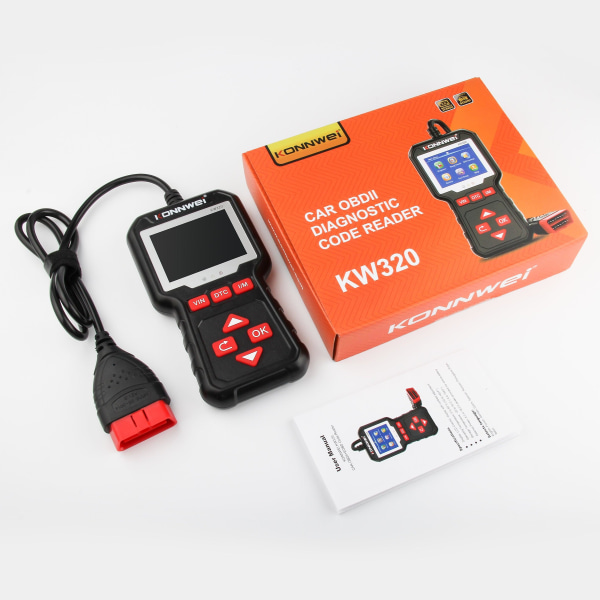 Konnwei kw320 obd2 bilscanner obd autoværktøjer obd 2 diagnostisk værktøj professionel bilscanner bilkodelæser til auto